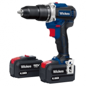 Wickes 18V 2 x 4.0Ah Li-ion Cordless Brushless Combi Drill £120.00