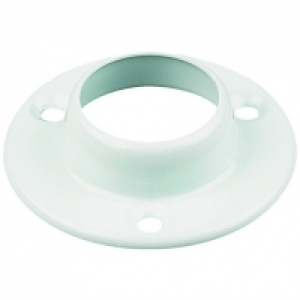Wickes Interior Deluxe End Rail Bracket - 25mm White Pack of £4.39
