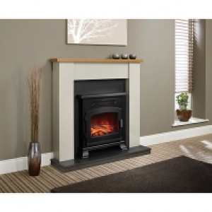 Be Modern Ravensdale Timber Top Electric Fire Suite £645.00