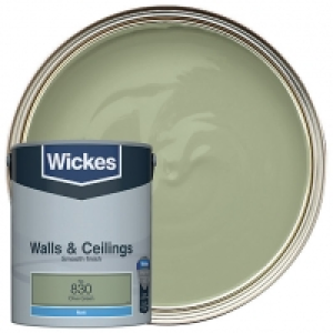 Wickes Olive Green - No. 830 Vinyl Matt Emulsion Paint - 5L £20.00