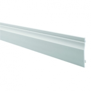 Wickes  Wickes PVCu External Shiplap Cladding - White 155mm x 4.0m