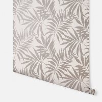 Wickes  Arthouse Oasis Leaf Taupe Wallpaper 10.05m x 53cm