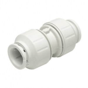 John Guest Speedfit PEM0415W Straight Coupler - 15mm Pack of £10.25