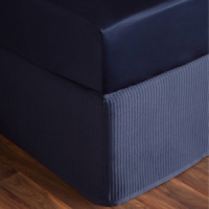 Navy Christobel Quilted Valance £27.50
