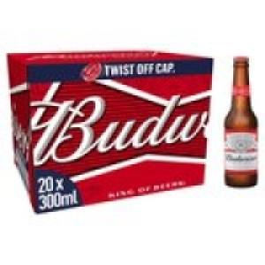 Budweiser Lager Beer Bottles £13.00