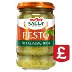 Sacla Classic Basil Pesto £2.00