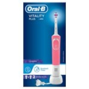 Oral B Vitality Plus 3D White Pink Electric Toothbrush Power £20.00