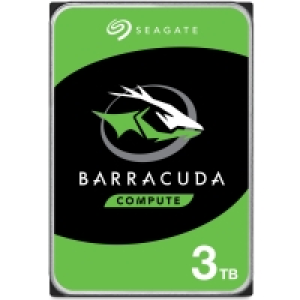 Overclockers Seagate Seagate 3TB Barracuda 5400RPM 256MB Cache Internal Hard Driv