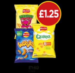 Budgens  Monster Munch Roast Beef, Quavers, Wotsits