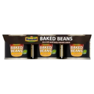 Branston Baked Beans in a Rich and Tasty Tomato Sauce 3 x 22 £1.50