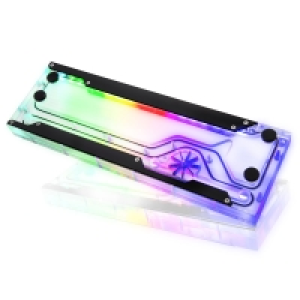 Overclockers Raijintek Raijintek ACHERON 360 RBW D-RGB Distro Plate - Acrylic