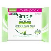 Ocado  Simple Kind to Skin Cleansing Face Wipes