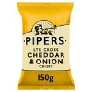 Pipers Lye Cross Cheddar & Onion Crisps £1.50