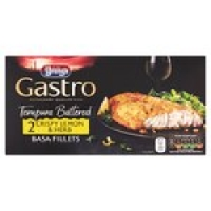 Youngs Gastro Tempura Battered 2 Lemon & Herb Basa Fillets £2.50