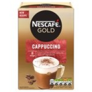 Nescafe Gold Cappuccino Instant Coffee 8 x Sachets £1.25