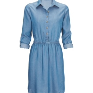 Ladies Light Blue Denim Dress