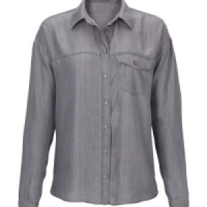 Aldi  Avenue Ladies Grey Denim Blouse