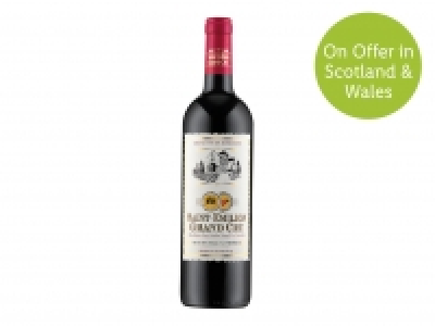 French Saint- Emilion Grand Cru £7.99