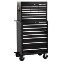 Wickes  Hilka Professional 19 Drawer Tool Chest and Trolley Combinat