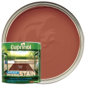 Cuprinol Anti-Slip Decking Stain - Cedar Fall 2.5L &pound;22.00