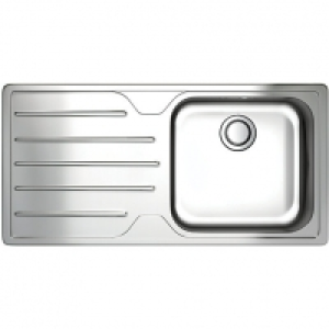 Ibis 1 Bowl Left Hand Drainer Stainless Steel Sink £219.00