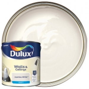 Dulux - Jasmine White - Matt Emulsion Paint 2.5L £13.00
