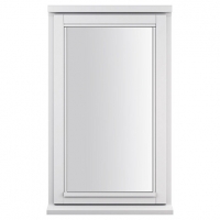 Wickes  White Double Glazed Timber Framed Window Right Hand 745 x 62