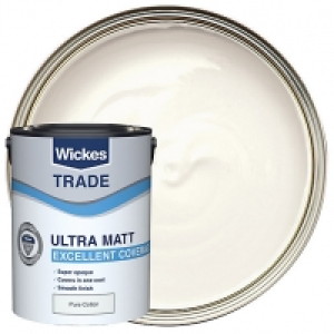 Wickes Trade Ultra Matt Pure Cotton 5l £20.00