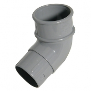 FloPlast 50mm MiniFlo Downpipe Offset Bend 112.5° - Grey £2.20