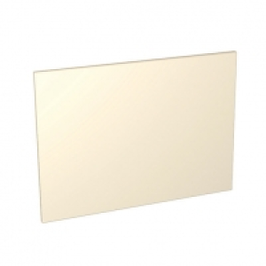 Wickes  Wickes Orlando Cream Gloss Slab Appliance Door (D) - 600 x 4