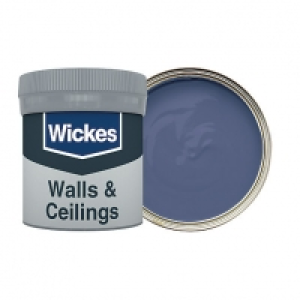 Wickes Navy Blue - No. 965 Vinyl Matt Emulsion Paint Tester
