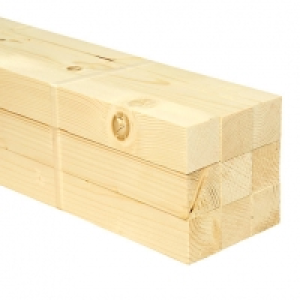 Wickes Whitewood PSE Timber - 34 x 34 x 2400mm - Pack of 9 £45.60