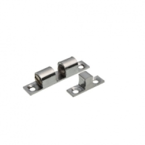 Wickes Double Ball Catch - Chrome 42mm Pack of 2 £1.90
