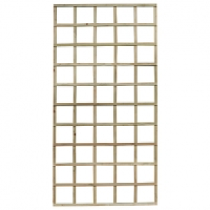 Forest Garden Smooth Planed Trellis Panel 90cm x 180cm £12.00