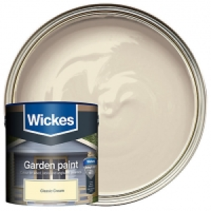 Wickes Garden Colour Matt Wood Treatment - Classic Cream 2.5 £13.00
