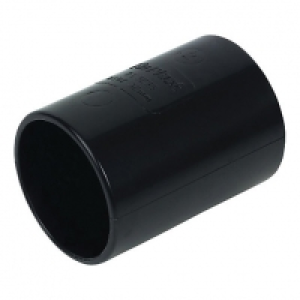 FloPlast WS07B Solvent Weld Waste Straight Coupler - Black 3 £0.70