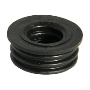 FloPlast 32mm Boss Pipe Rubber Adaptor - Black £1.50