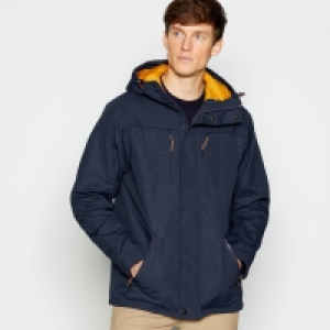 Mantaray Navy Blue Shower Resistant Shell Kagoule Jacket