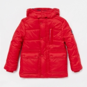 Boys Red Quilted Coat £16.50