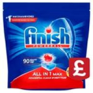 Finish All in 1 Max Dishwasher Tablets Lemon Scent £11.00