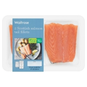 Waitrose 2 Scottish Salmon Tail Fillets £5.00