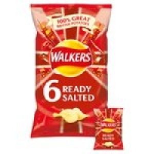 Walkers Ready Salted Multipack Crisps  £1.70