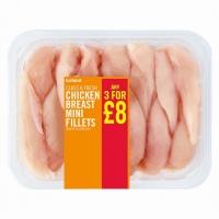 Iceland  Iceland Class A Fresh Chicken Breast Mini Fillets Skinless &