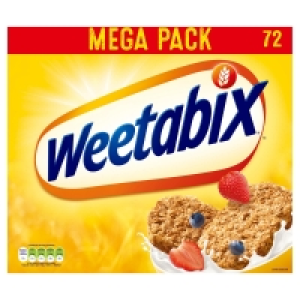 Iceland  Weetabix Cereal 72 Pack