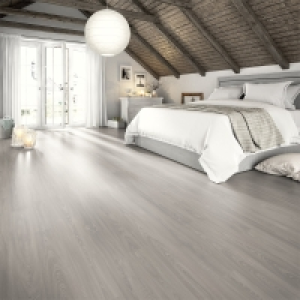 EGGER HOME Aqua+ Waterproof Grey Toscolano Oak 8mm Laminate