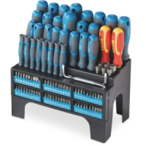 Aldi  XXL 100 Piece Screwdriver & Bit Set