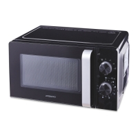 Aldi  Ambiano Black Microwave Oven