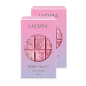 Lacura Berry Blast Bath Brick 2 Pack