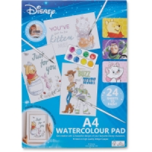 Disney A4 Watercolour Pad