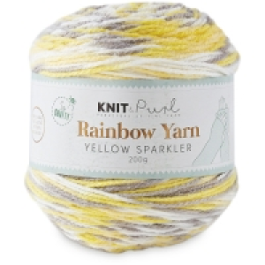 So Crafty Sparkler Rainbow Yarn